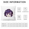 A-Asahina Mafuyu Chibi Pillow Case 3D Print Polyester Fiber 40*40 Cm Home Sofa Throw Pillow Cover Decoration Festival Gift