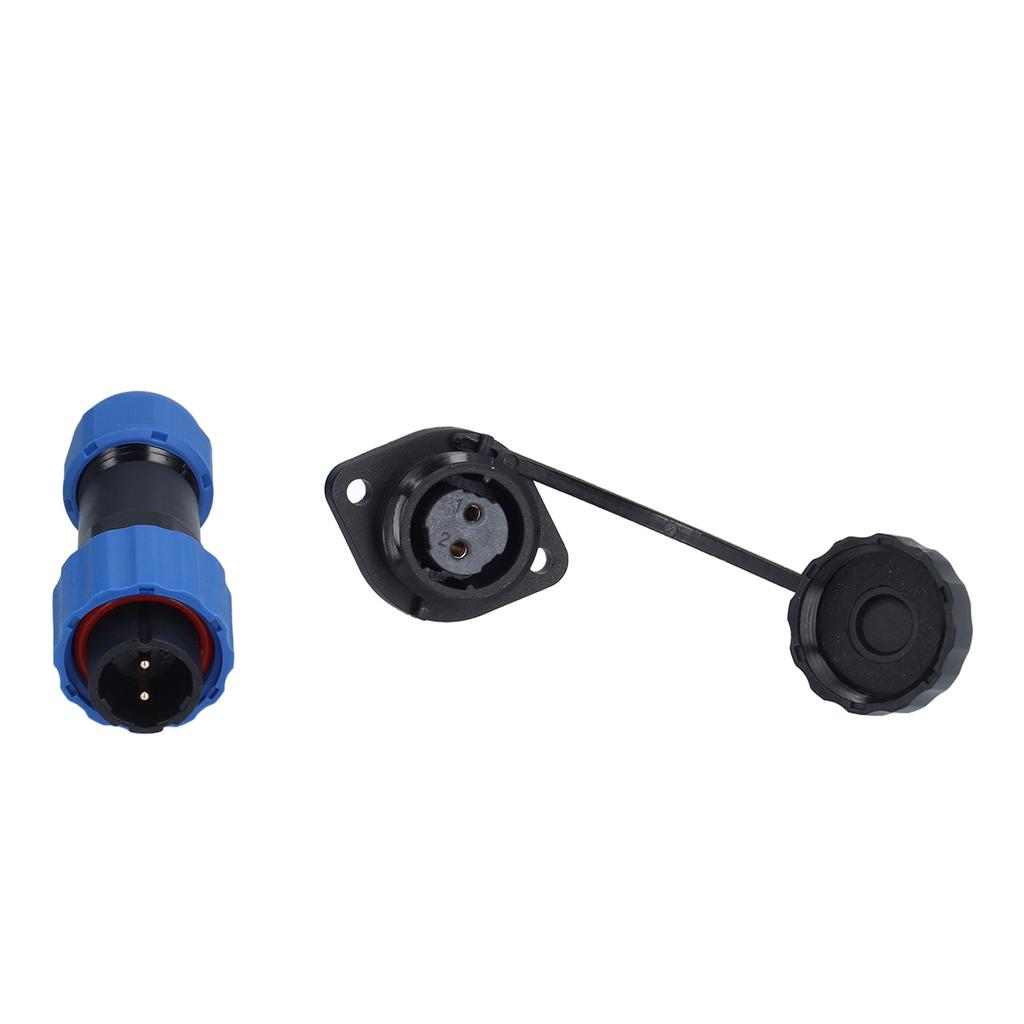 SP16 Flange Waterproof Aviation Plug Socket IP68 Male and Female Butt Joints Flange Waterproof Conne