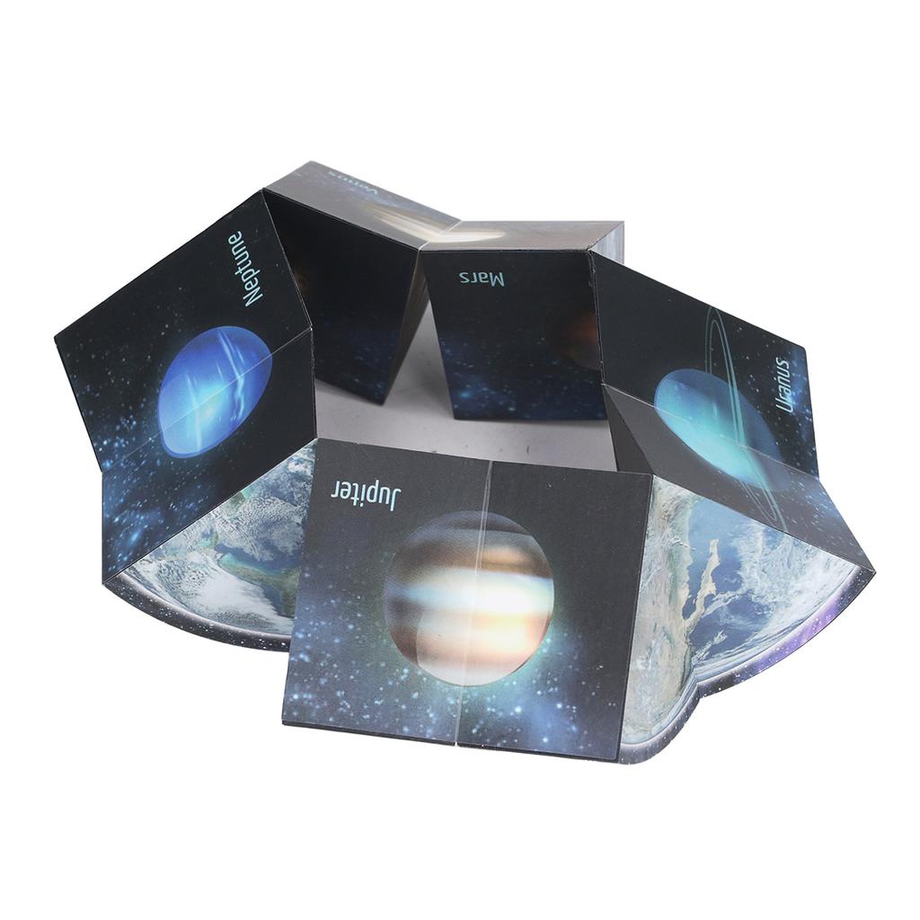 3D Shape Shifting Puzzle Boys Girls Adult Stress Relief Funny Magnetic Shape Transform Puzzle