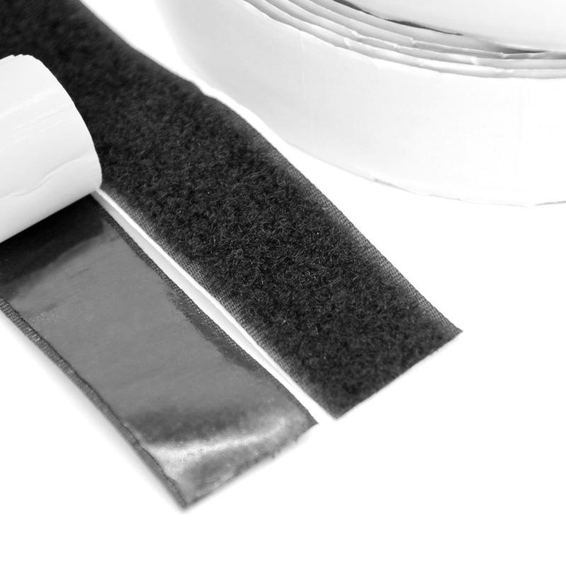 Strong Adhesive Double-Sided Magic Tape with Hook & Loop for Curtains, Screens, and Foot Pads