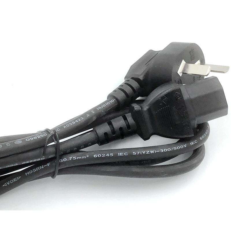 Three-Pin Rubber Power Cord H05H07RN 60245 IEC53 57YZW 0.75-1.5mm²