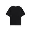 Li-Ning Wade Series Printed Round Neck Loose Short Sleeve T-Shirt Unisex Tops Black ATSS421-4