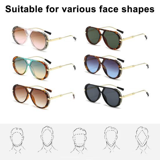 Polarized Aviator Sunglasses for Men Women UV Protection Driving Sun Glasses for Fishing Golf Outdoors