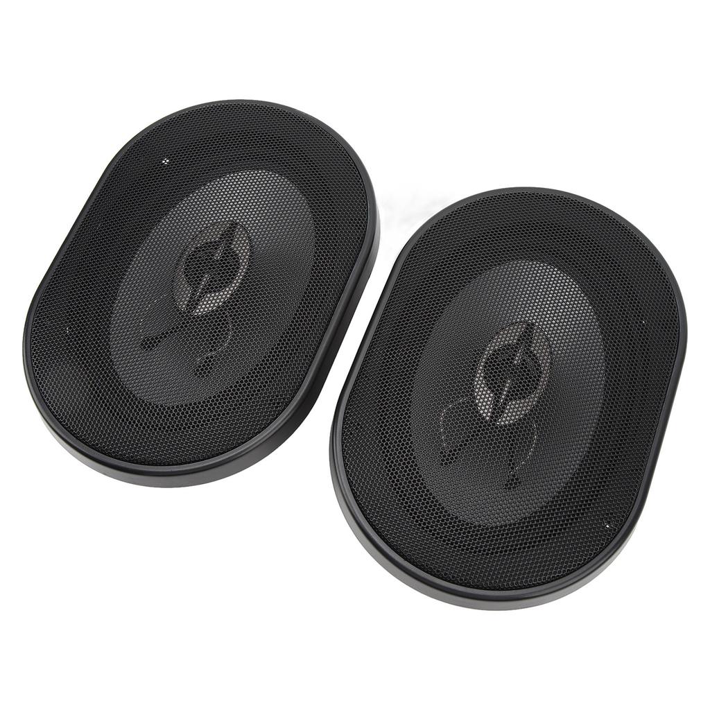 Çift 2 Yollu Koaksiyel Hoparlör 380W Darbeye Dayanıklı Stereo Hoparlör Araba RV ATV Motosiklet için Evrensel