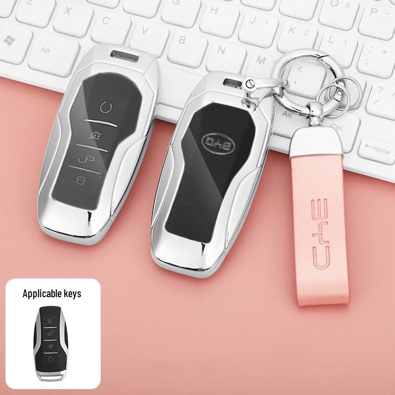 BYD 16-18rychlostní taška Rui Key: Kovové pouzdro Ochranný kryt pro Sirui, Tang, Song, G5, G6, E5 Staré modely