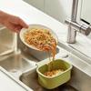 Sink Hanging Strainer Basket Drain Basket Openable Bottom Cover Kitchen Garbage Filter Sink Sponge Storage Basket