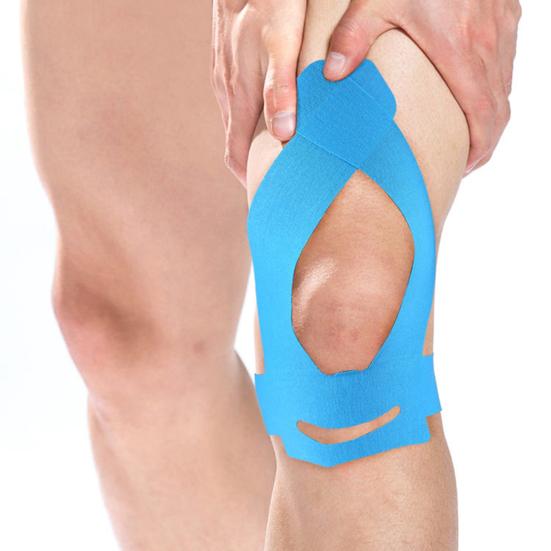 Knee Support Tape for Knees Precut Waterproof Elastic Athletic Tape for Knee Pain Relief Stability Breathable Muscle
