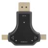3 In 1 MultiFunction Adapter HD DP Mini DP To HDMI Converter for Laptop Accessories D63A