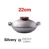 Commercial set Fish hot pot Fondue Chinoise Induction cooking gas universal aluminum pot tajine Thick uncoated soup dry pots