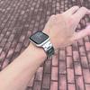 Titanium Color Band For Apple Watch Series 11 46mm 42mm Strap Stainless Steel H-Shaped Steel Band iWatch Ultra 3 2 49mm 45mm 40 41mm SE3 44mm Bracelet