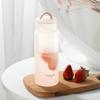 Strawberry Life Vysoký vzhled Úroveň sklo přenosný Průhledný hrnek Osobnostní čajový hrnek Trend matné sklo pohár na vodu