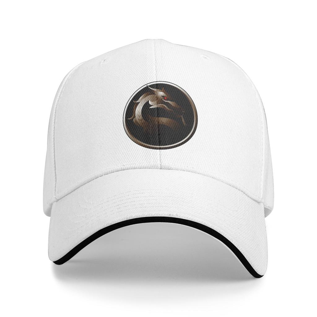 Spring Mortal Kombat Big Seal Logo Baseball Cap Hiking Fishing Fashion Sun Hip Hop Hats UnisexTeens Adjustable Caps