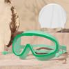 Swimming Goggles Large Frame Swimming Goggles Large Frame Hd Wide-Angle Anti-Fog Uv Protection Child Swimming Goggles No Leakage