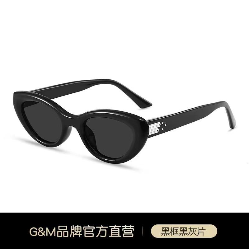 Year Gm The Same Fashionable Large Frame Thin Sunglasses Women'S Anti-Ultraviolet Advanced Polarized Sunglasses Men'S