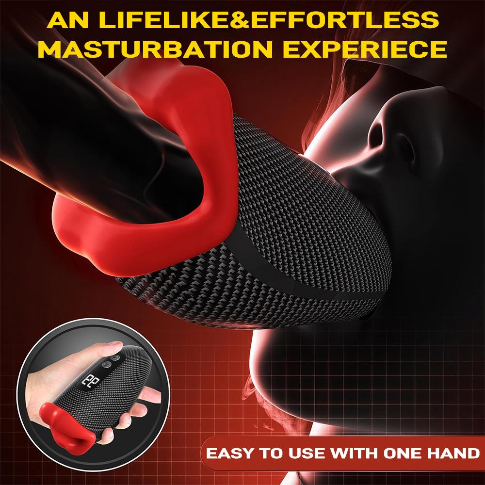 Male Masturbator Penis Training Vibrator APP Control 9 Vibrating Modes Flapping Glans Trainer Penis Massager Sex Toys for Men