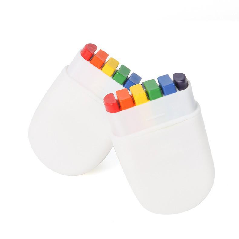 

6-Color Rainbow Face Paint Crayons for Halloween, World Cup, and European Championship