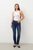 Women's Lycra Straight Fit Jean Trousers