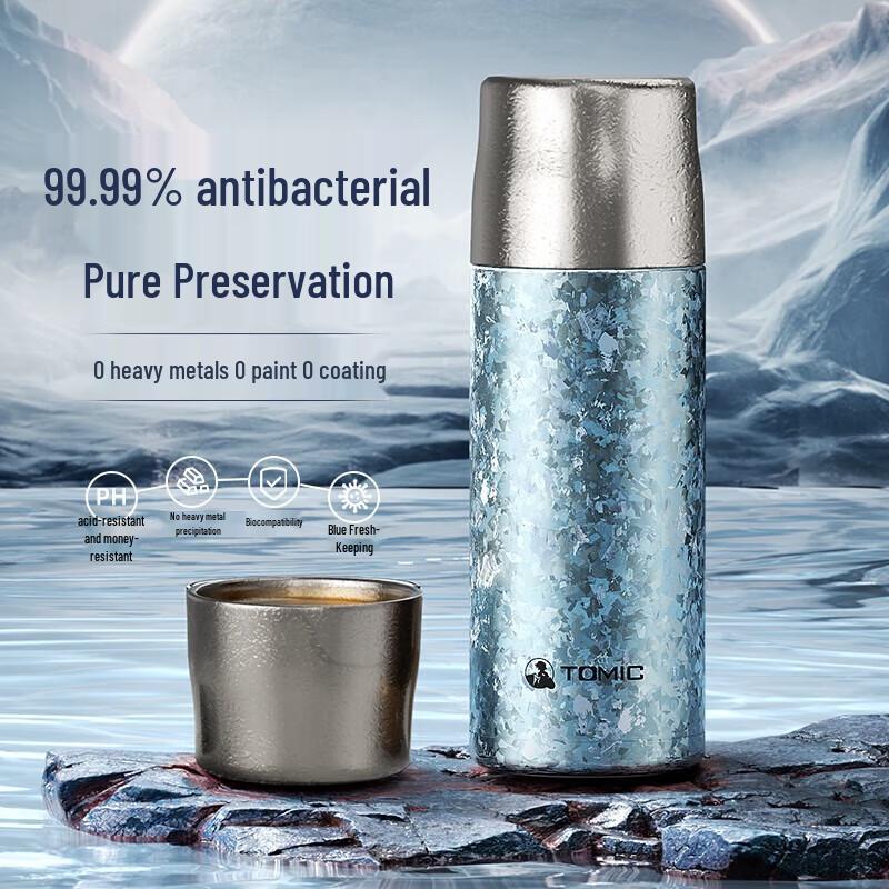 Temake Pure Titanium Tea Infuser Thermos