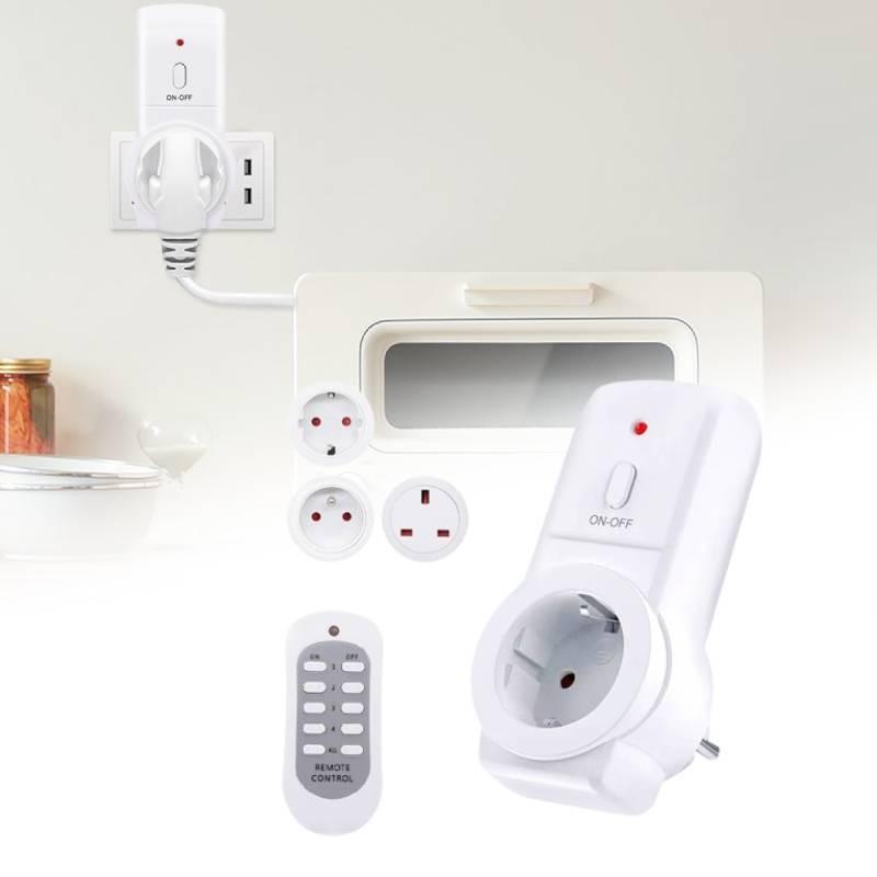 Versatile Smart Remote Control Socket For Home Kitchen With 30m Range And 220v Power