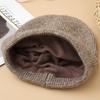 Thickened and Warm In Autumn and Winter Knitted Head Hat Casual Big Head Circumference Pile Hat Outdoor Cold Protection Versatile Cold Hat Trend