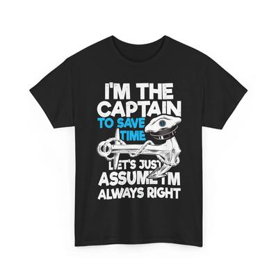 I'm Captain T Shirt, Captain Of The Boat Boating Lovers Funny Shirt