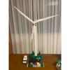 815PCS Creative Vestas Wind Turbine Building Blocks With Electric Motor Set Assemble Bricks Toy With Figures For Boy Kids Gift