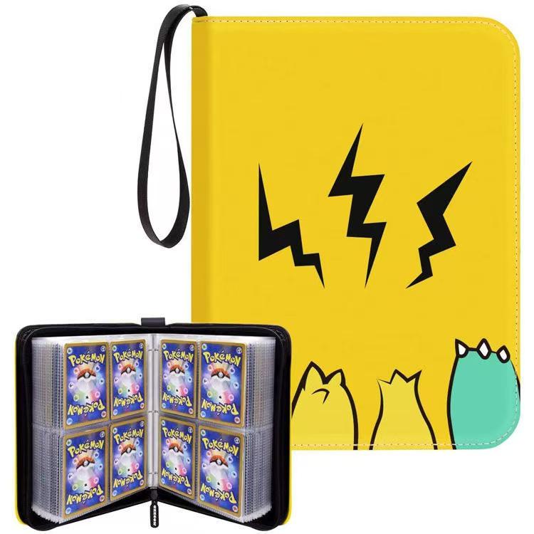 Pokémon Card Collection Book: 4-Grid & 9-Grid PU Game Album