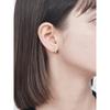 Baguette Cubic One-Touch Earrings C24Eb323