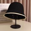 Basin hat foldable simple bucket straw hat woven sunshade small brim breathable sunscreen bucket hat