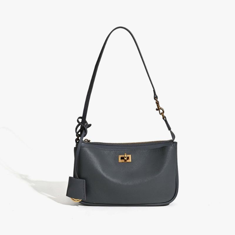 

Новая кожаная сумка-подмышка с замком, женская наплечная сумка-мессенджер, повседневная маленькая квадратная сумка, универсальная сумка, модная сумочка 23*5*13cm