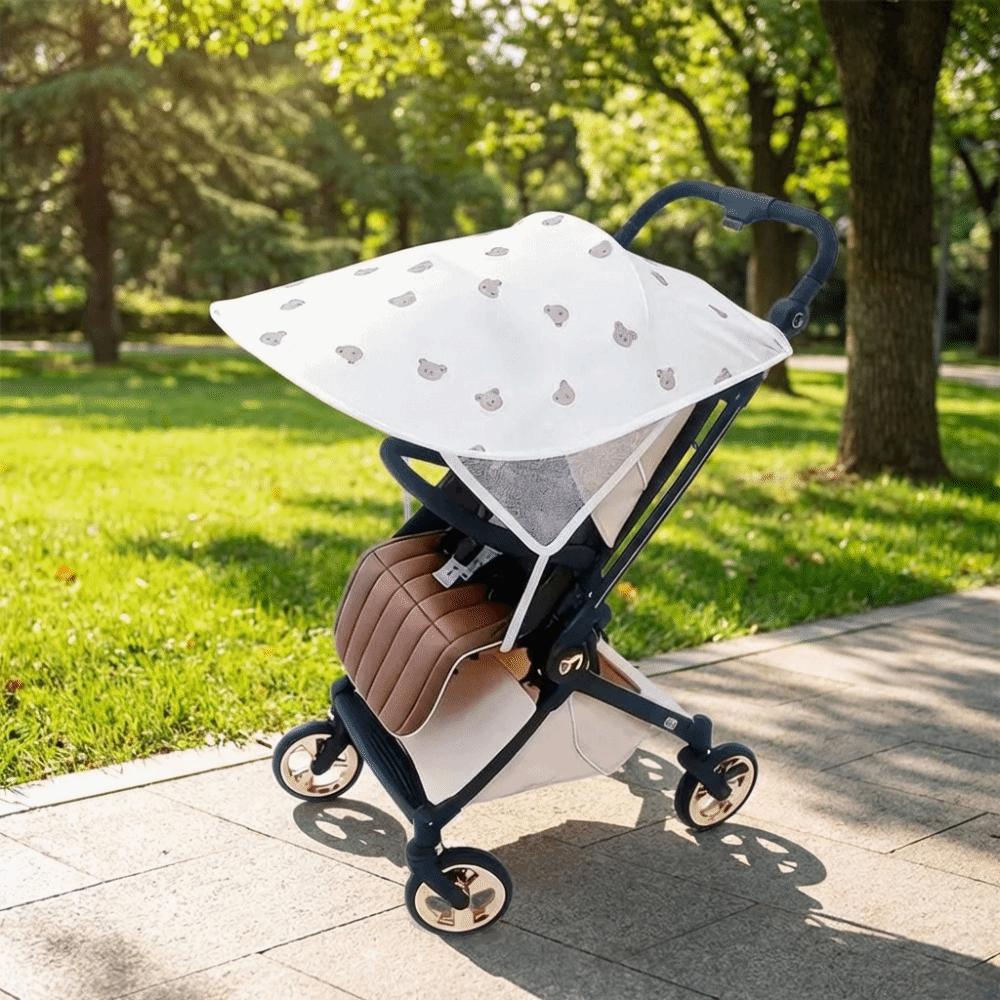Cubierta Protectora Solar Resistente a los Rayos UV con Bloqueo Solar Accesorios para Cochecito de Niños