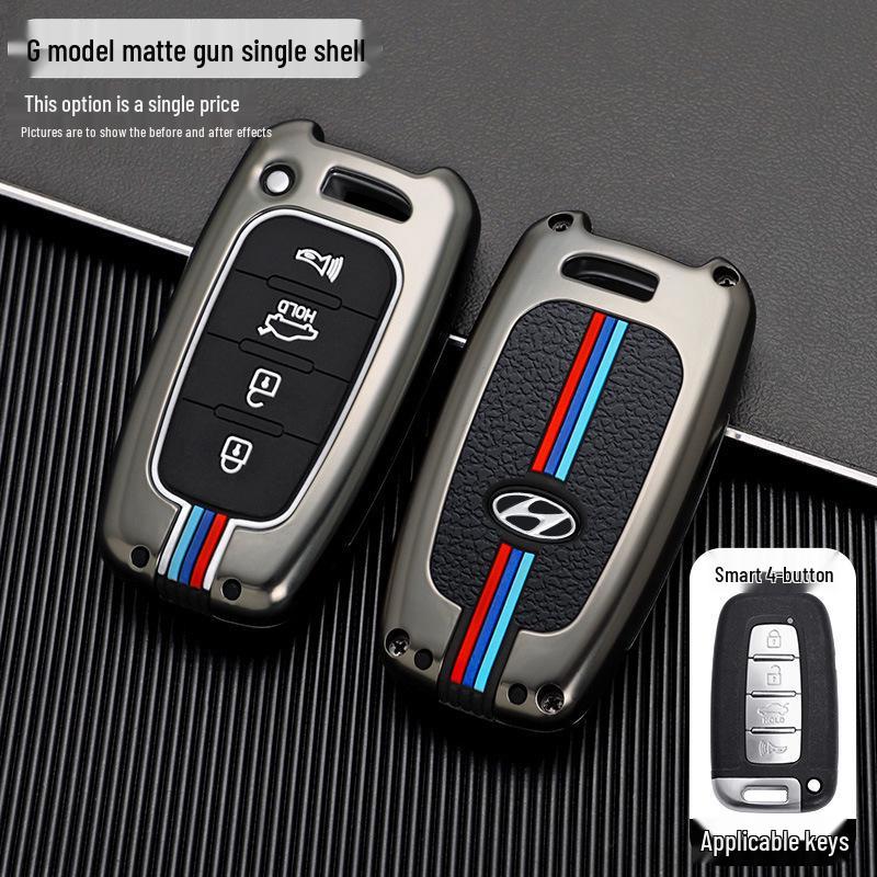 Hyundai Elantra IX35 Key Bag Cover for Sonata, Kia Sportage, K2, Forte Key Fob Shell