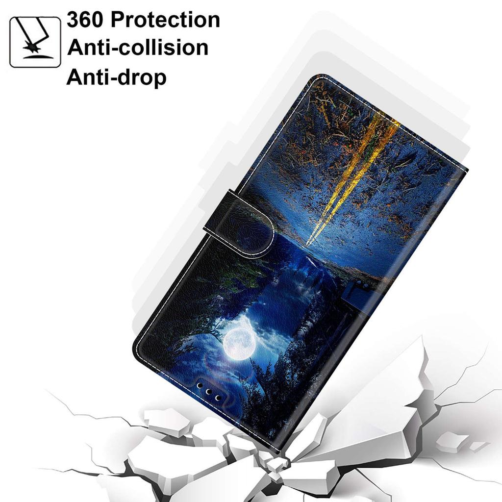 Luxusní lakované kožené pouzdro Wallet Book Style Ochranný kryt pro Samsung Galaxy S25 S24 S23 S22 S21 S20 Plus Ultra/Samsung A36 A26 A16 A06 A55 A35