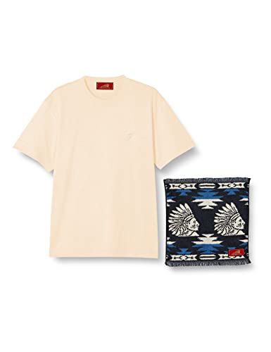 

Indian I Mark T-Shirt with Washcloth, Natural, XL, IC-2600