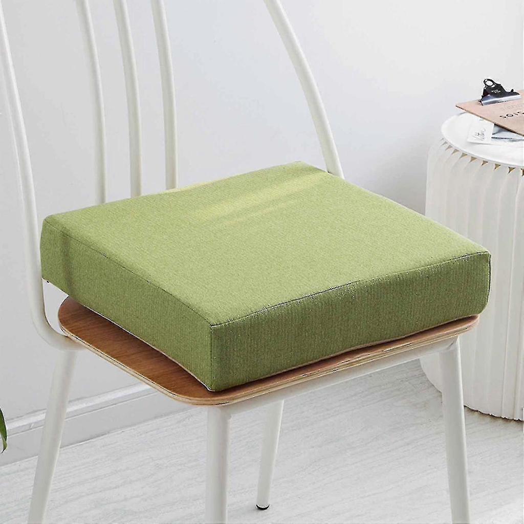 High Density Foam Cushion Lightweight Comfortable Sitting Cushion For Home Living Room Dining Chairs-45*45*5cm-Indigo