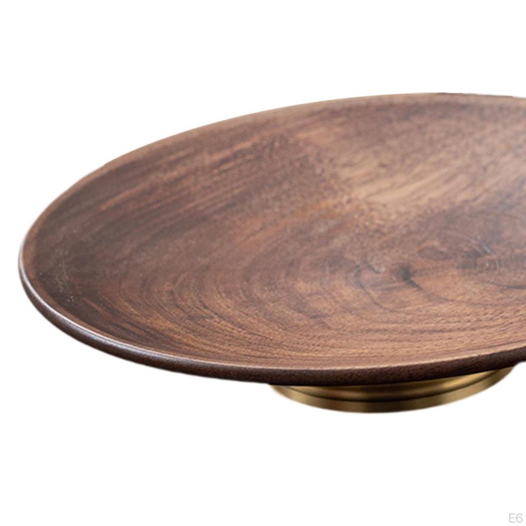 Serving Tray for Snacks And Pastries, Wooden Organizer Kitchen Hotel