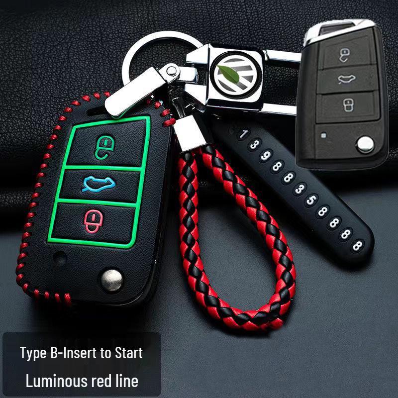 Volkswagen Key Cover for Lavida Plus, Sagitar, Bora, Jetta, Santana, Polo & 2023 Models