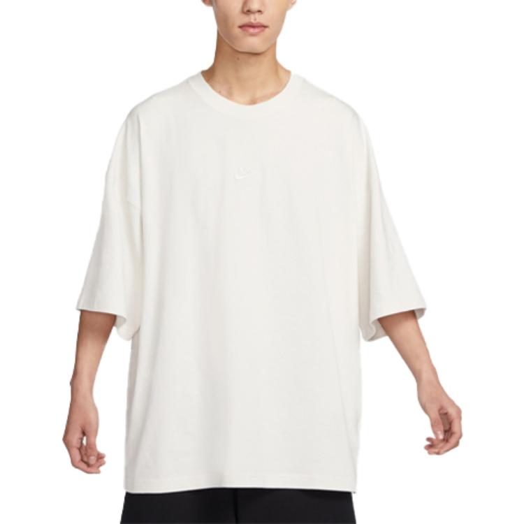 Nike T Shirt Men's Phantom Gray White FB9767-030