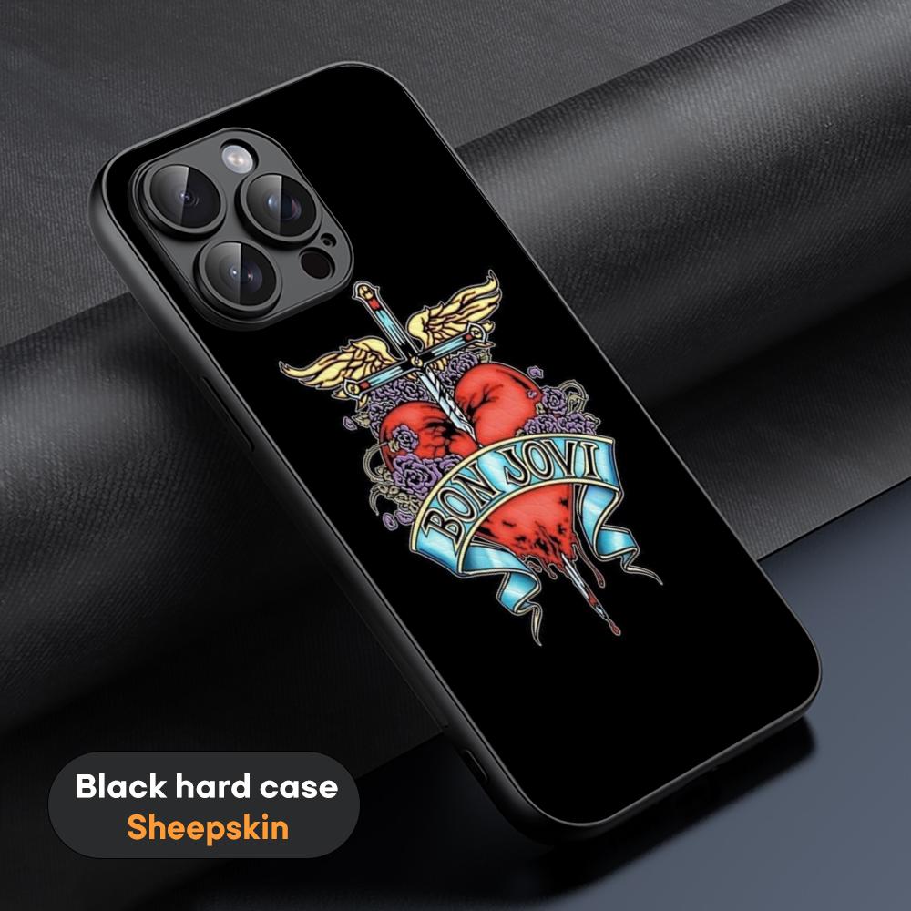 

Personal BonS singer J-jovis poster Phone Case For iPhone 16 15 14 13 12 11 Plus Pro Max Limited Black hard case Sheepskin iPhone 15