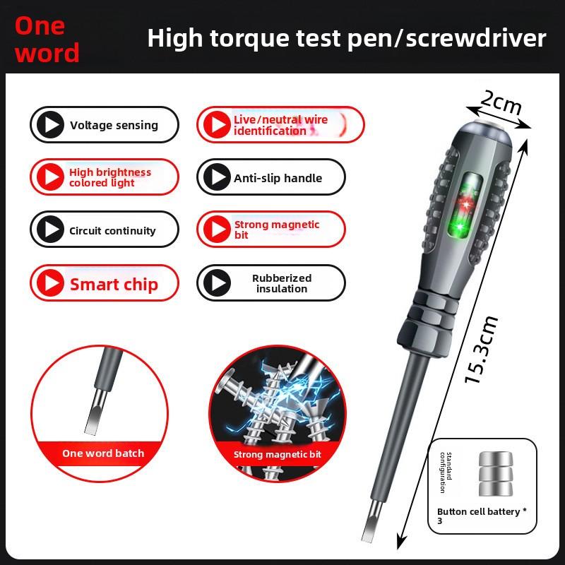Hochdrehmoment Hohe Helligkeit Farblicht Explosionsgeschützt Stark Magnetisch Haushalt Smart Spannungsprüfer