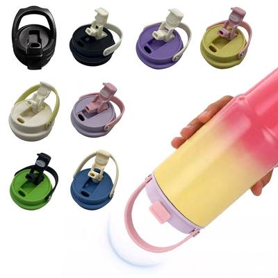 Replacement Sealing Bottle Cover Plastic Multicolor Cup Cap Splash-proof Travel Cup Flask Lid for 30oz  Cup Accessories