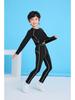 A03 Long Sleeve Tight Suit Set for Adults & Children, Size 16-3XL, Fitness Wear Leotard