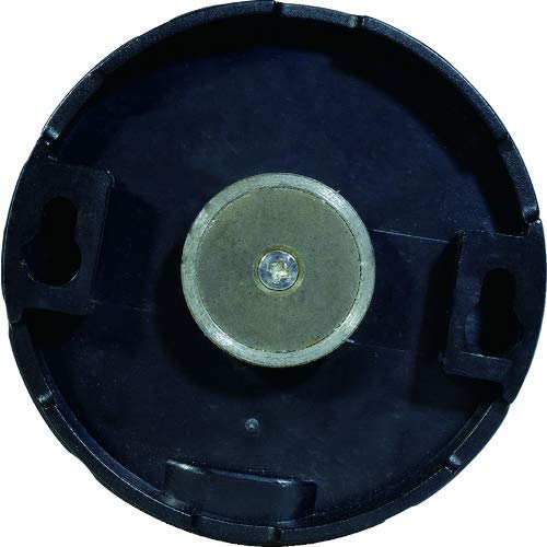 Nichido Industrial Battery-Powered Small LED Rotating Light, LED Flasher 75, Red, NLF75-BA-R