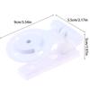 2Sets 180° Adjustable Ceiling Camera Mount Stand Module Indoor Outdoor Mini Mount Bracket Camera Plastic Mount Cctv Support
