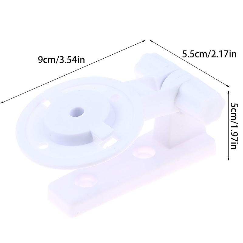 2Sets 180° Adjustable Ceiling Camera Mount Stand Module Indoor Outdoor Mini Mount Bracket Camera Plastic Mount Cctv Support