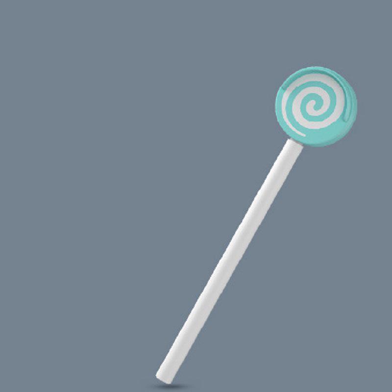 

Lollipop Tongue Sraper Child Scraper Kids Cleaner Oral Hygiene Remove Tongue Coating зелений