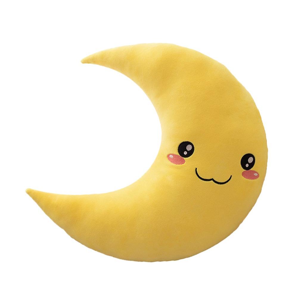 25/35cm Soft Pillow PP Cotton Stuffed Back Cushion Creative Gift Moon Plush Pillow  for Birthday