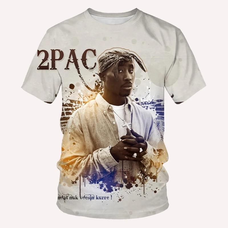 Sommer-Modetrend Hip-Hop Cool 3D-bedrucktes personalisiertes T-Shirt für Herren, lässig und bequem, kurzärmliges T-Shirt