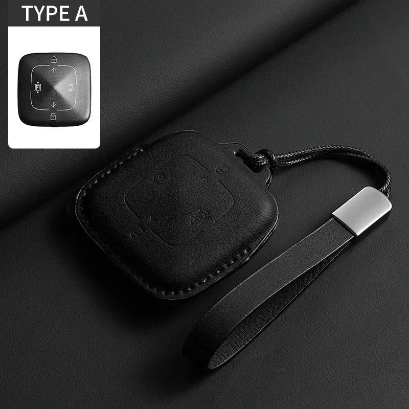 Car Remote Key Case Cover for Zeekr 001 X 007 Zeekr MIX Original Color Car Key Protection Bluetooth Smart Top Grade Shell
