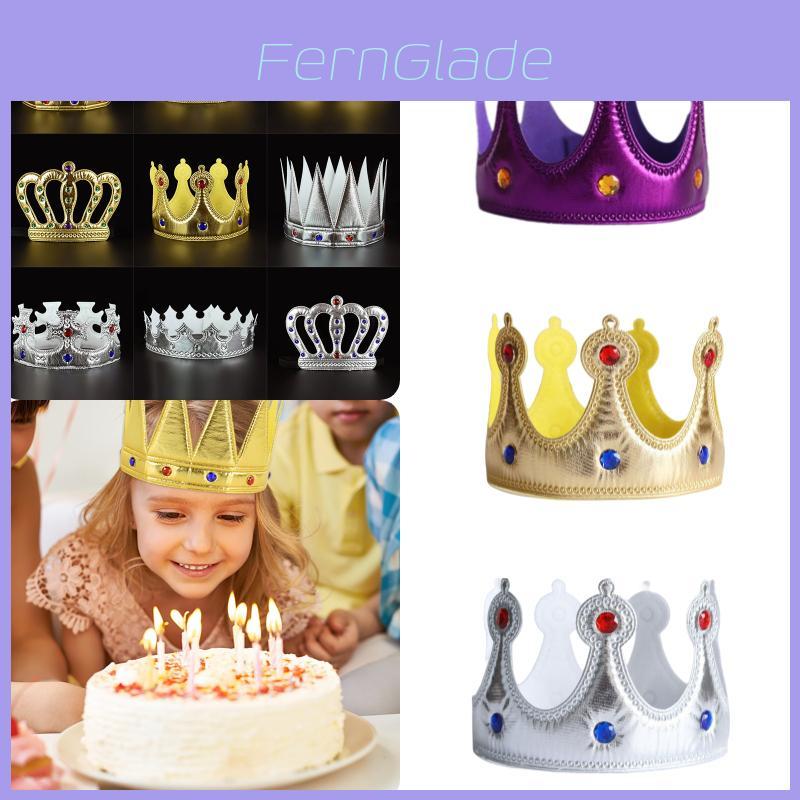 Golden King Crown For Halloween Children's Birthday Party Decorations Wholesale Crown Hat Headpiece